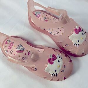 Igor jelly fisherman sandals Hello kitty